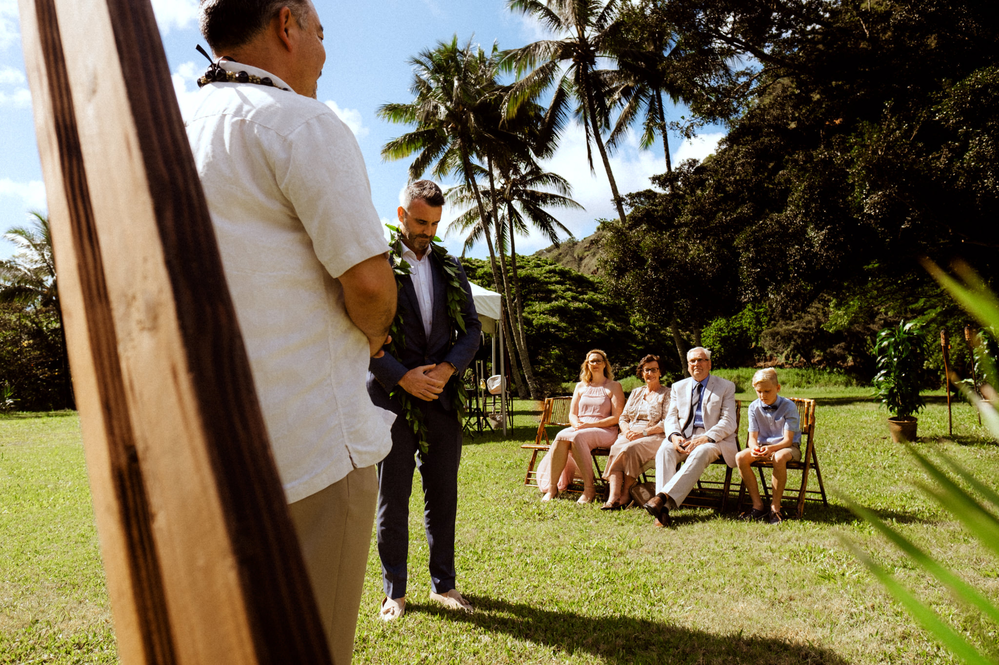 Wedding Photographer Waimea Valley North Shore Oahu