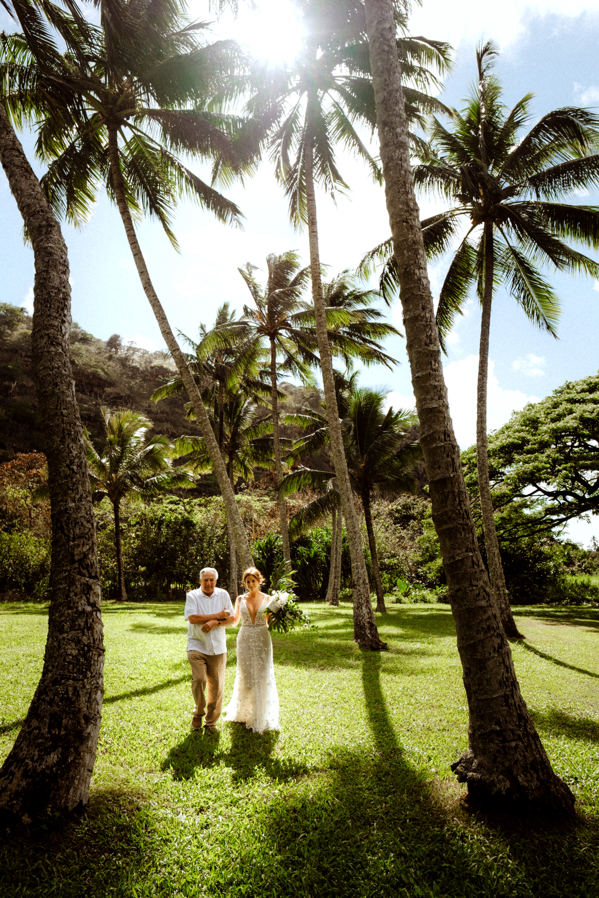 Wedding Photographer Waimea Valley North Shore Oahu