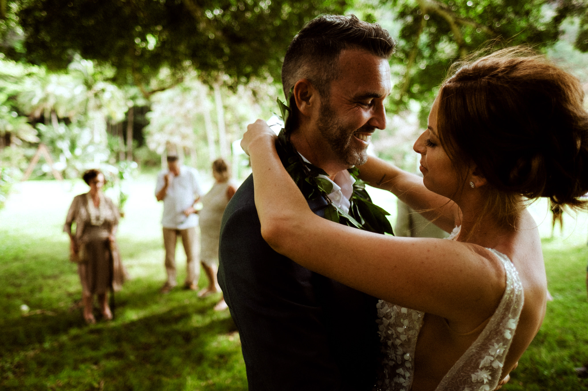 Wedding Photographer Waimea Valley North Shore Oahu