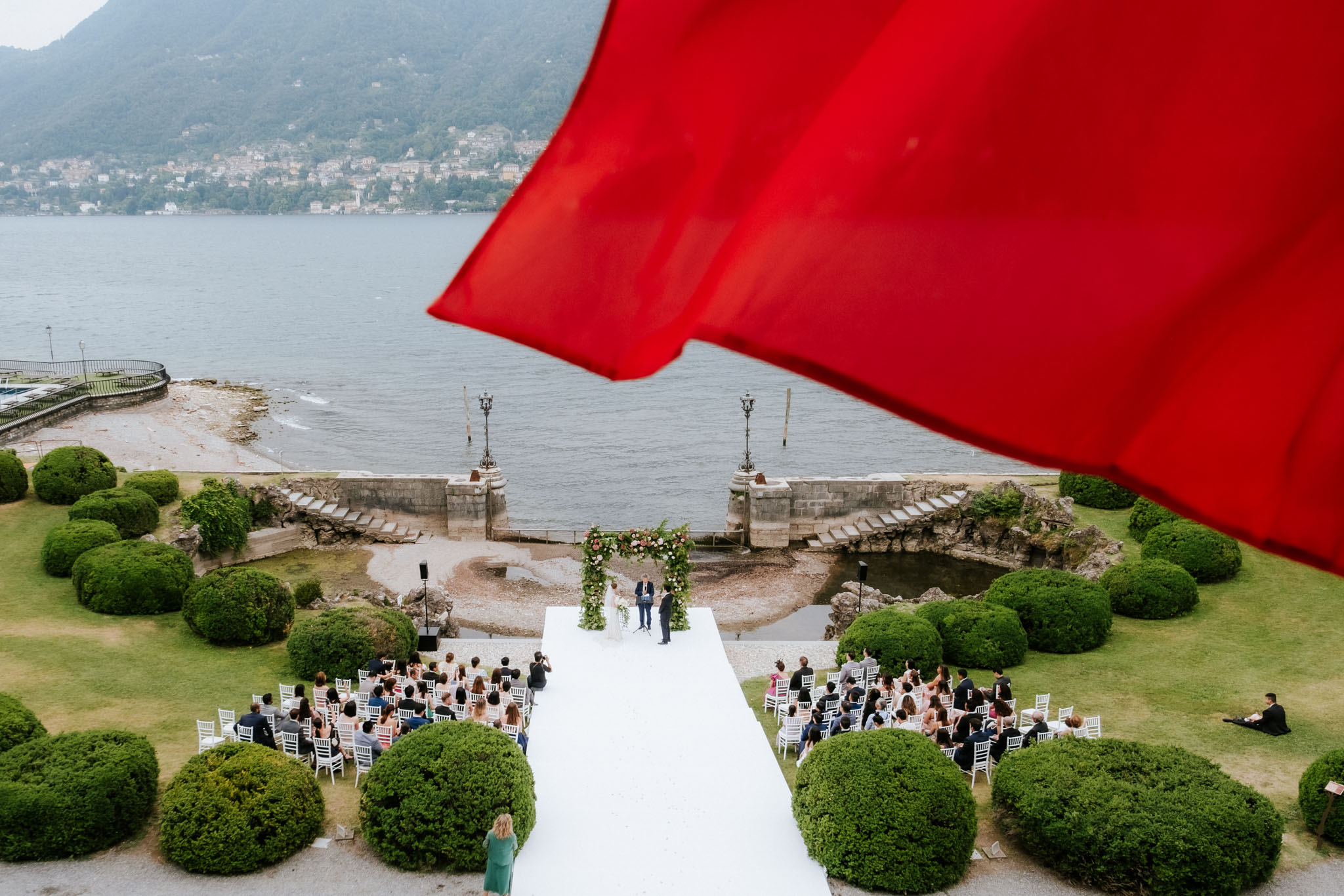 Villa Erba Lake Como Wedding Photographer