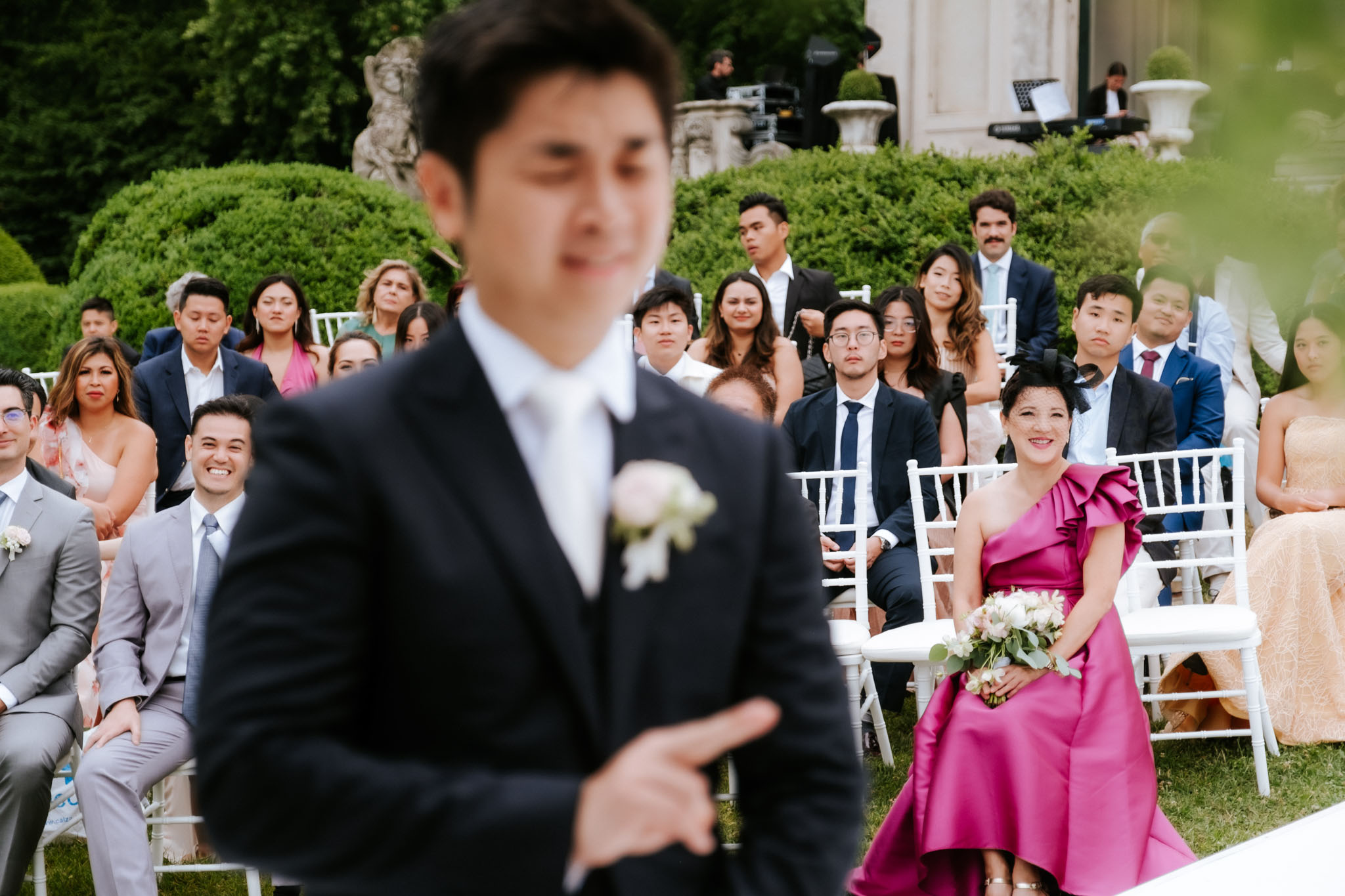 Villa Erba Lake Como Wedding Photographer