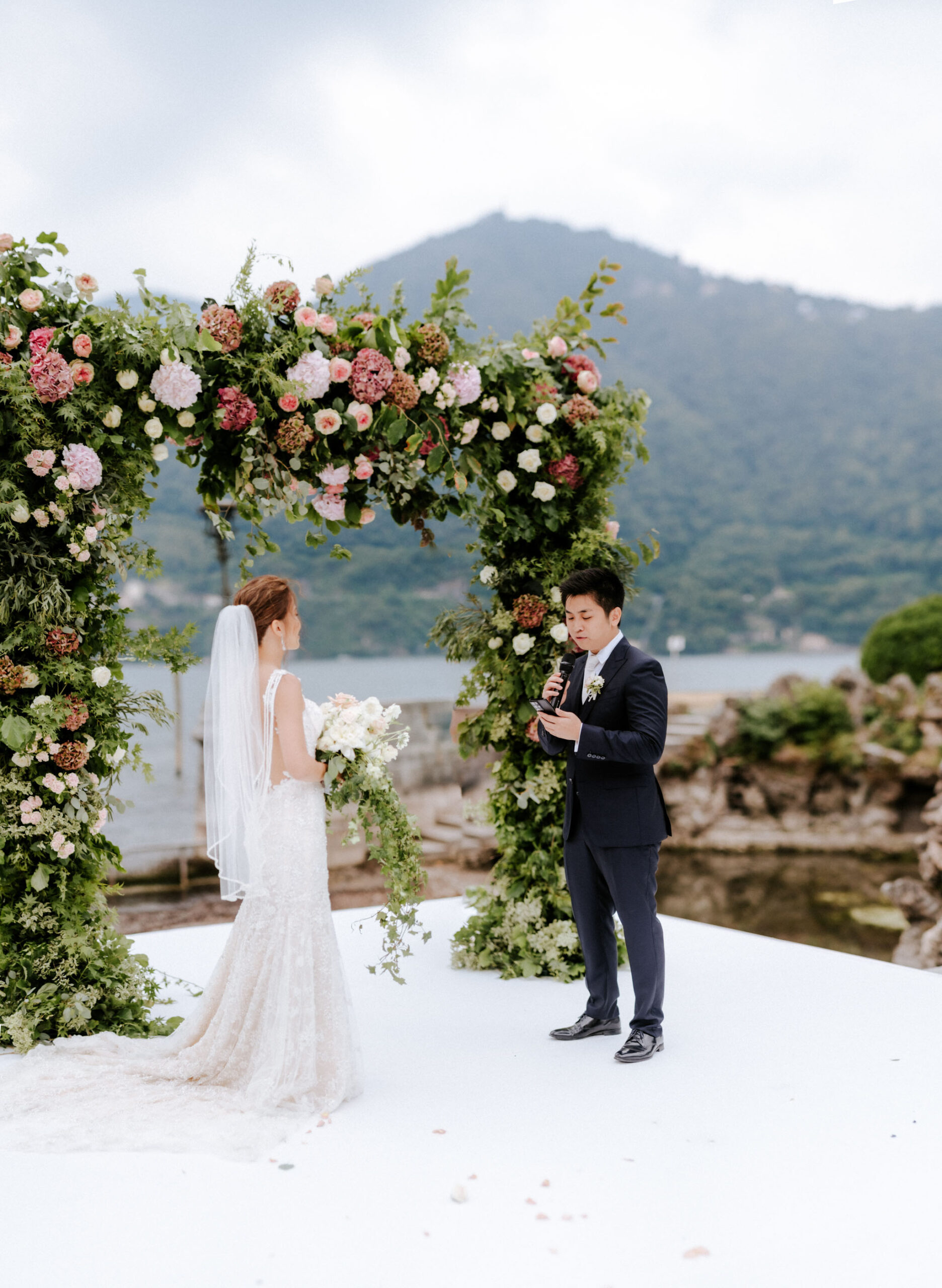 Villa Erba Lake Como Wedding Photographer